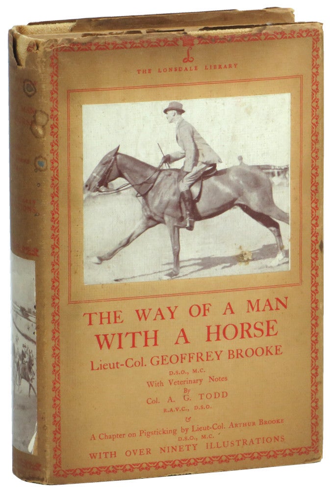 Item #54982 The Way of a Man With a Horse. Geoffrey Brooke.
