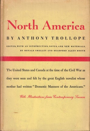 Item #55184 North America. Anthony Trollope