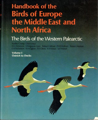 Item #55218 Handbook of the Birds of Europe, the Middle East and North Africa: The Birds of the...