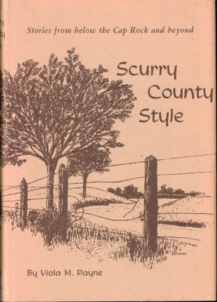 Item #55301 Scurry County Style. Viola M. Payne
