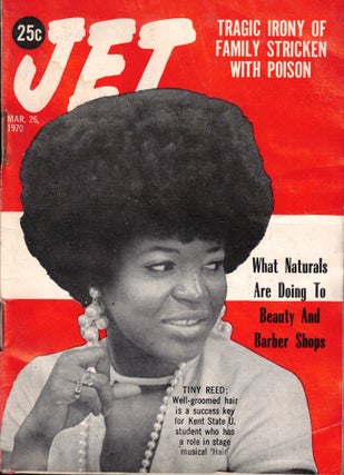 Item #55398 Jet Magazine September March 26 , 1970 Tiny Reed Cover. John H. Johnson