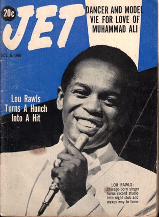 Item #55419 Jet Magazine October 6, 1966 Lou Rawls Cover. John H. Johnson
