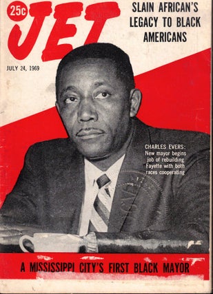 Item #55440 Jet Magazine July 24, 1969 Charles Evers Cover. John H. Johnson