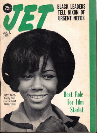 Item #55444 Jet Magazine January 9, 1969 Judy Page Cover. John H. Johnson