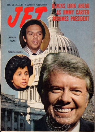 Item #55461 Jet Magazine February 10, 1977 Andrew Young, Patricia Harris, Jimmy Carter Cover....