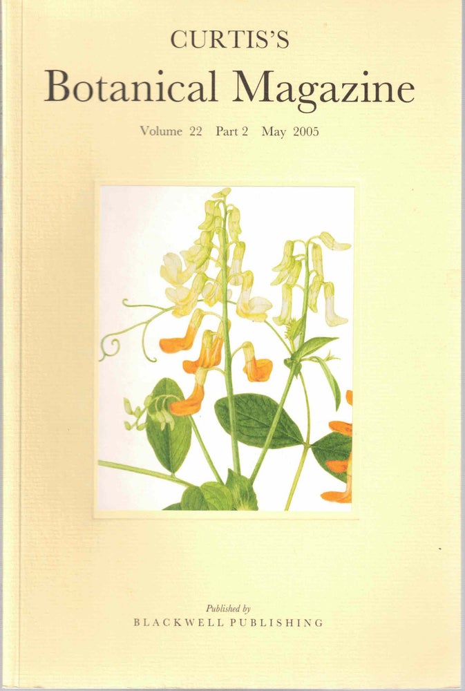 Item #55523 Curtis's Botanical Magazine Volume 22 Part 2 May 2005. Martyn Rix.