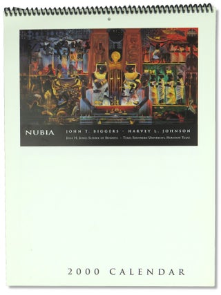 Item #55606 Nubia: John T. Biggers 2000 Calendar. John Biggers, photographer Harvey L. Johnson