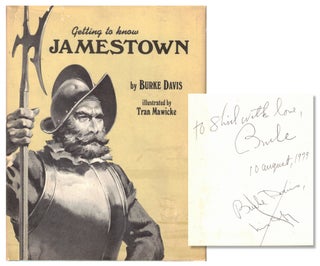 Item #55848 Getting to Know Jamestown. Burke Davis