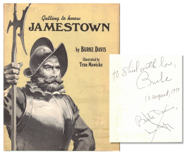 Item #55848 Getting to Know Jamestown. Burke Davis.