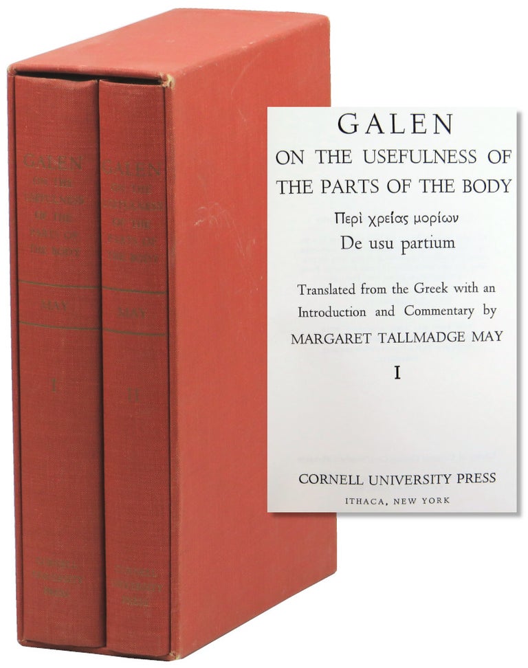 Item #55904 Galen on the Usefulness of the Parts of the Body. Galen, Margaret Tallmadge May.