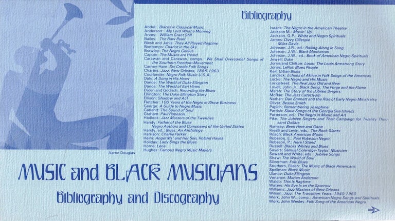 Item #56113 Music and Black Musicians: Bibliography and Discography. L. M. Collins.