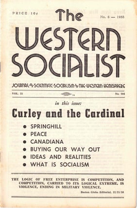 Item #56391 The Western Socialist: Journal of Scientific Socialism in the Western Hemisphere, No....