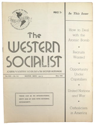 Item #56453 The Western Socialist: Journal of Scientific Socialism in the Western Hemisphere, May...