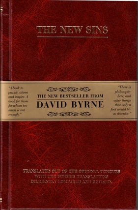 Item #56478 The New Sins / Los Nuevos Pecados. David Byrne