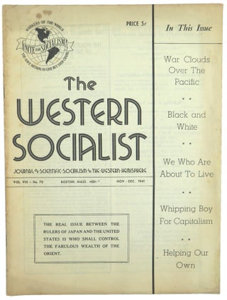 Item #56485 The Western Socialist: Journal of Scientific Socialism in the Western Hemisphere,...