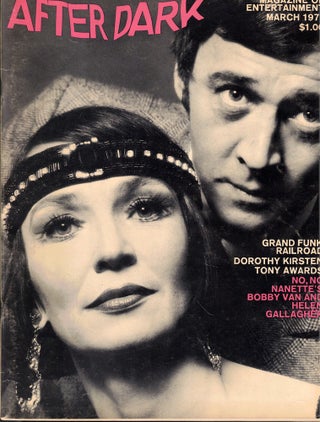 Item #56777 After Dark Magazine of Entertainment March, 1971 'No, No, Nanette' Cover. Jean Gordon