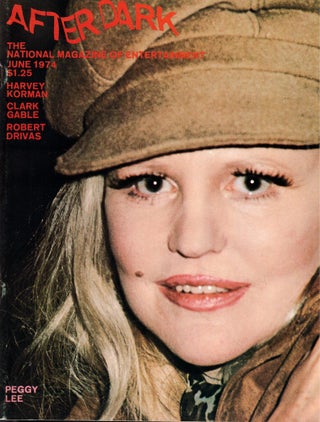 Item #56781 After Dark Magazine of Entertainment June, 1974 Peggy Lee Cover. Jean Gordon