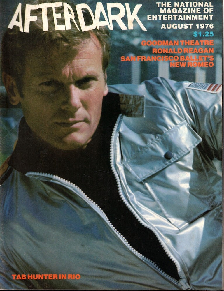 Item #56798 After Dark Magazine of Entertainment August, 1976 Tab Hunter Cover. Jean Gordon.