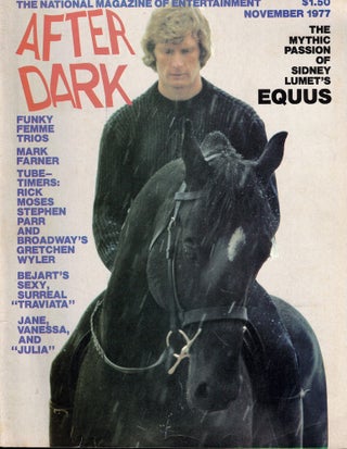 Item #56802 After Dark Magazine of Entertainment November, 1977 John Wyman Cover. Jean Gordon