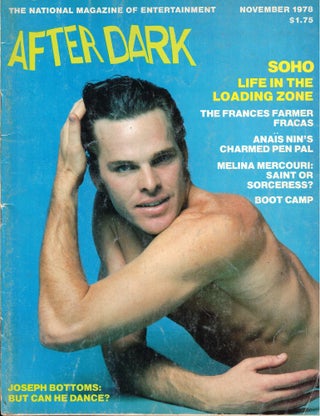 Item #56807 After Dark Magazine of Entertainment November, 1978 Joseph Bottoms Cover. Jean Gordon