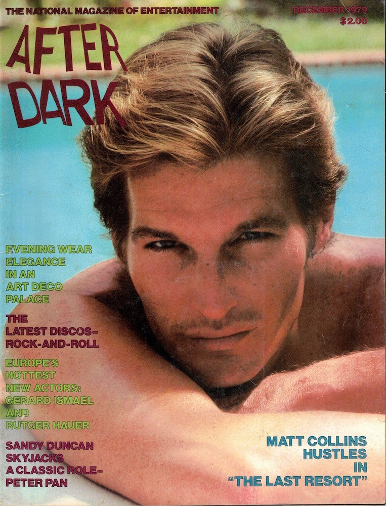 Item #56815 After Dark Magazine of Entertainment December, 1979 Matt Collins Cover. Jean Gordon.