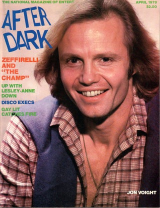 Item #56821 After Dark Magazine of Entertainment April, 1979 Jon Voigt Cover. Jean Gordon