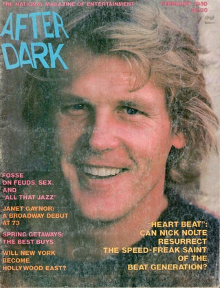Item #56826 After Dark Magazine of Entertainment February, 1980 Nick Nolte Cover. Jean Gordon