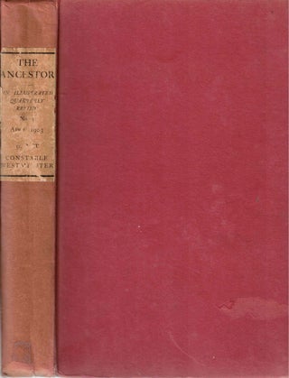 Item #56850 The Ancestor: An Illustrated Quarterly Review No 5 April 1903. Oswald Barron F. S. A