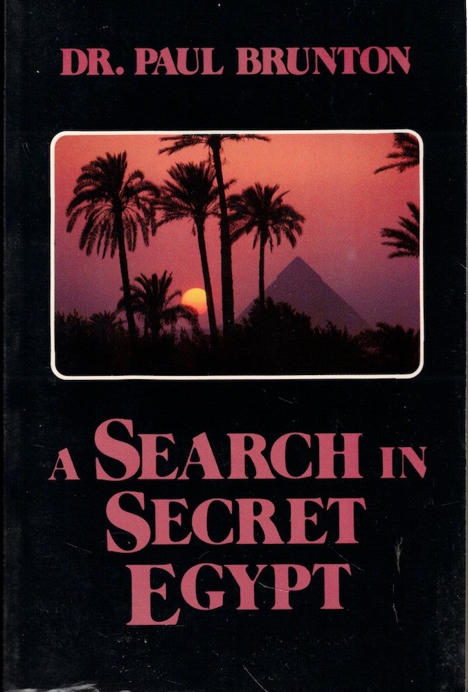 Item #57128 A Search in Secret Egypt. Paul Brunton.