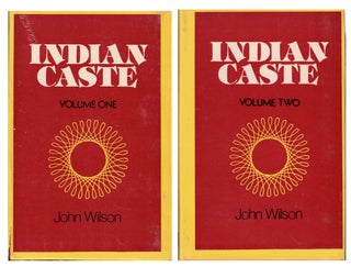 Item #57142 Indian Caste [Two Volume Set]. John Wilson
