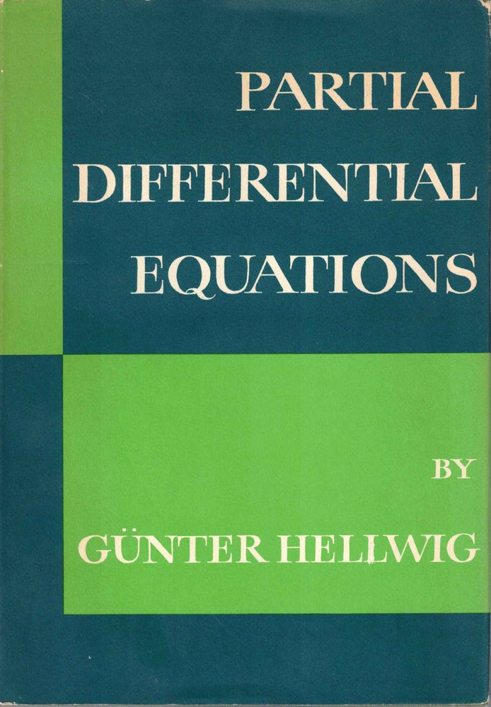 Item #57433 Partial Differential Equations: An Introduction. Gunter Hellwig.