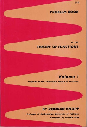 Item #57458 Problem Book in Theory of Functions Volume 1: Problems in the Elementary Theory of...