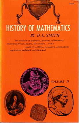 Item #57462 History of Mathematics: Special Topics of Elementary Mathematics (Volume 2). David...