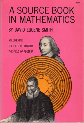 Item #57602 Source Book in Mathematics: Volume One. David Eugene Smith