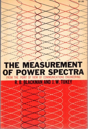 Item #57605 The Measurement of Power Spectra from the Point of View of Communications...