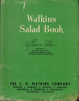 Item #57606 Watkins Salad Book. Elaine Allen