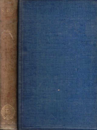 Item #57651 S.P.E. Tract No. XI: Metaphor, Miscellaneous Notes and Correspondence. H. W. Fowler E...