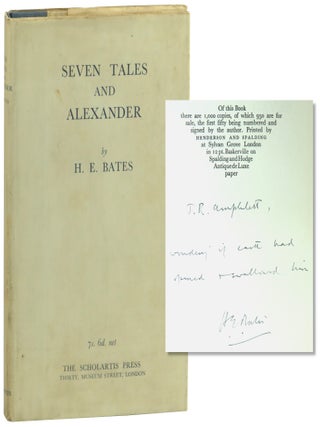 Item #57779 Seven Tales and Alexander. H. E Bates