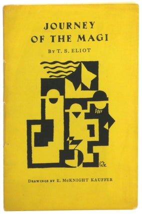 Item #57861 Journey of the Magi. T. S. Eliot