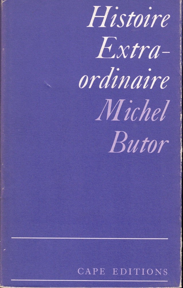 Item #58000 Histoire Extraordinaire. Michel Butor.