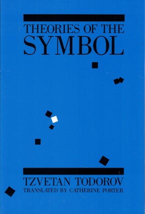 Item #58054 Theories of the Symbol. Tzvetan Todorov