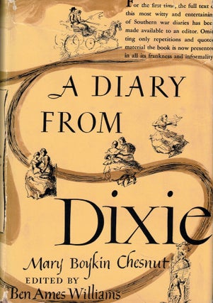 Item #58103 A Diary From Dixie. Mary Chesnut