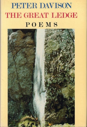 Item #58220 The Great Ledge: Poems. Peter Davison