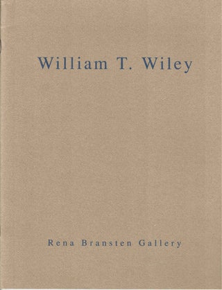 Item #58431 William T. Wiley. William T. Wiley