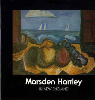 Item #59013 Marsden Hartley in New England. Edgar Allen Beem