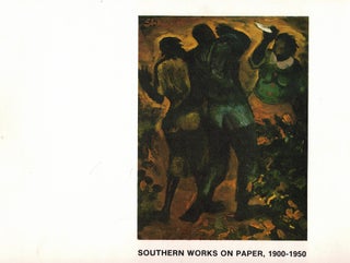 Item #59122 Southern Works on Paper, 1900-1950. Richard Cox