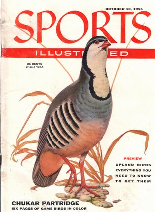Item #59387 Sports Illustrated Volume Three, Number 15 October 10, 1955 [Athos Menaboni Cover]....