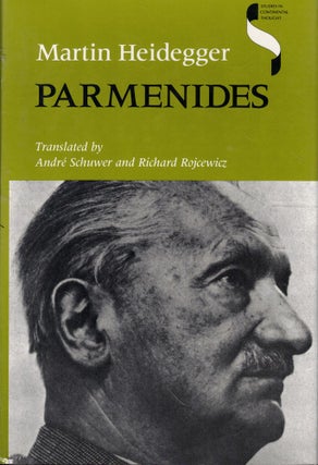 Item #59544 Parmendies. Martin Heidegger