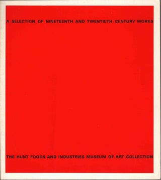 Item #59551 A Selection of Nineteenth and Twentieth Century Works from The Hunt Foods and...