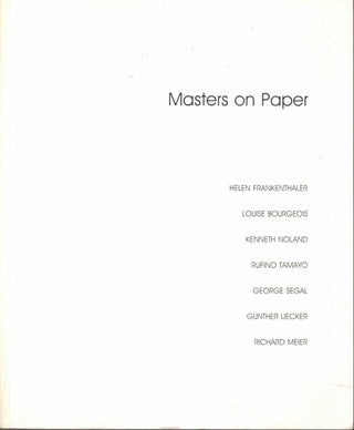 Item #59693 Masters on Paper. Park Ryu Sook, Director